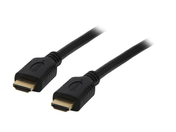 Kaybles 3ft High Speed HDMI w/ethernet CL2 rating Black cable M/M 28AWG Gold Pla
