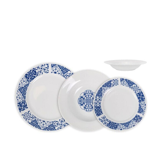 LA MEDITERRANEA Round Tableware 12 Units Alcora