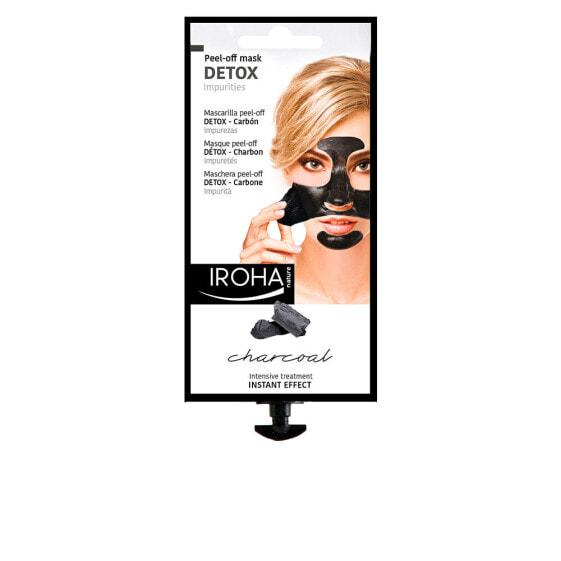 Iroha Detox Charcoal Black Peel Off Mask Отшелушивающая маска-детокс с углем