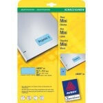 Avery Zweckform Avery Mini-labels - Blue 45,7 x 21,2mm (20) - 20 sheets - 45,7 x 21,2mm