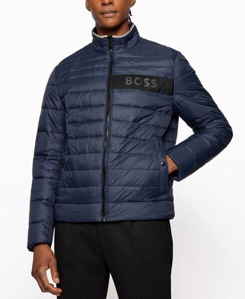BOSS Men's Water-Repellent Padded Jacket
