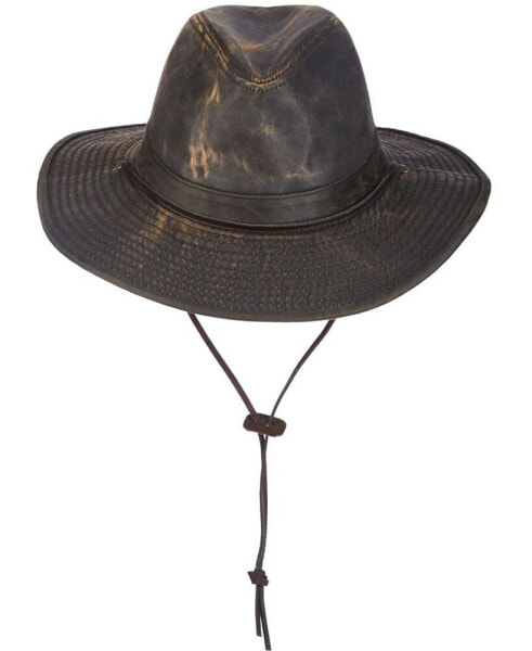 Men's Weathered Big-Brim Safari Hat