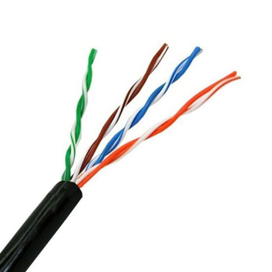 Жесткий сетевой кабель UTP кат. 5е NANOCABLE 10.20.0304-EXT-BK 305 m Чёрный 305 m