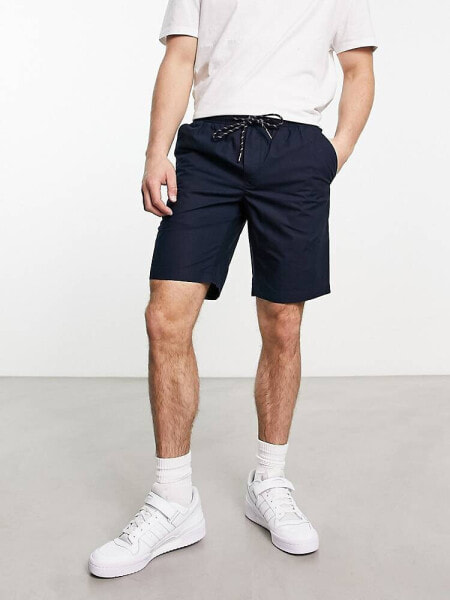 Tommy Hilfiger Brooklyn poplin short in navy