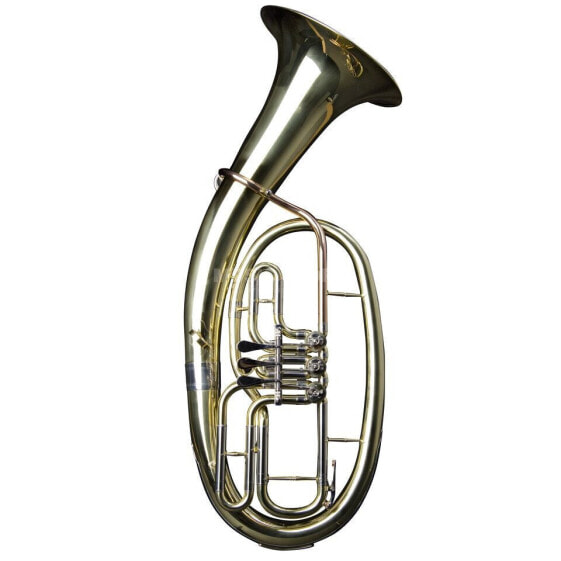 Monzani MZBR-1211L Bb-Tenor Horn Brass, Lacquered, 3 Valves