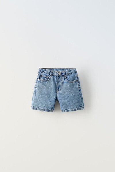 The skater denim bermuda shorts