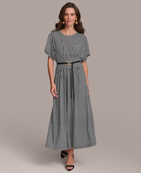 Платье с поясом A-Line Donna Karan для женщин