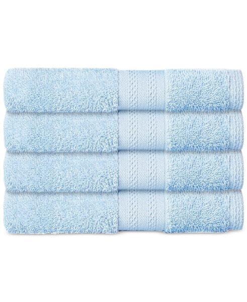 Soft Spun Cotton 4-Pc. Hand Towel Set