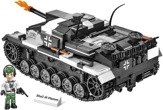 Модель танка сборная Cobi GmbH STUG III Ausf F/Flammpanzer (2в1)