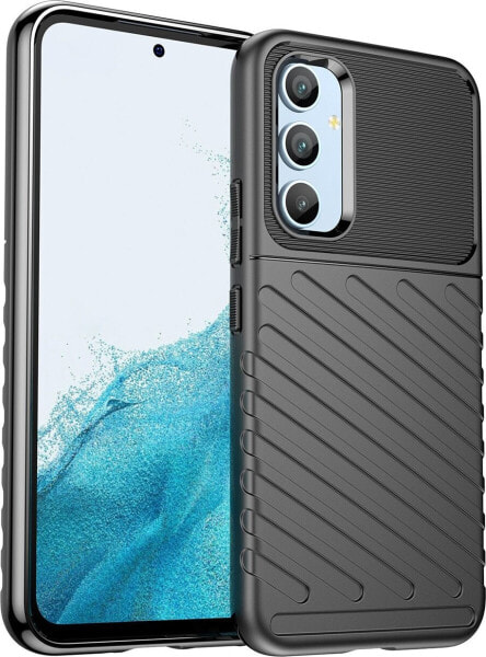 Hurtel Thunder Case etui do Samsung Galaxy A54 5G silikonowy pancerny pokrowiec czarne