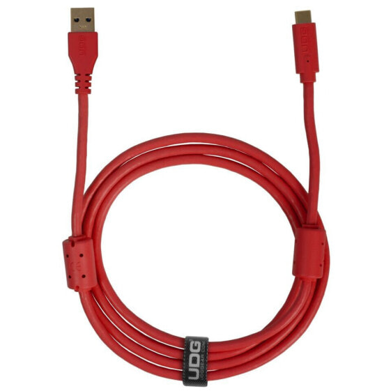 UDG USB 3.0 C-A Red Straight 1,5m U98001RD