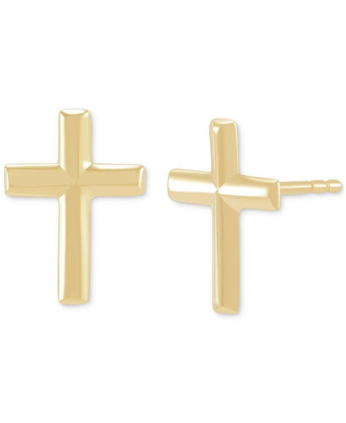 Серьги Macys Polished Cross