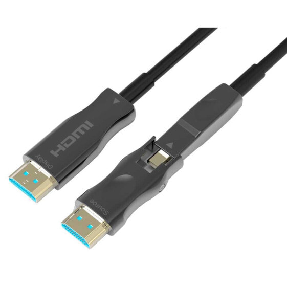 EUROCONNEX 0092-20 4K Removable HDMI 2.0 Cable hdmi 2.1 cable 20 m 60Hz