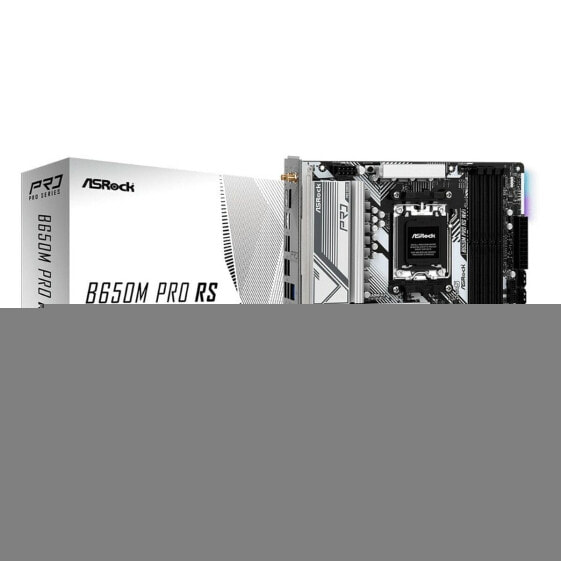 Материнская плата ASRock B650M PRO RS WIFI Intel Wi-Fi 6 AMD B650 AMD AM5