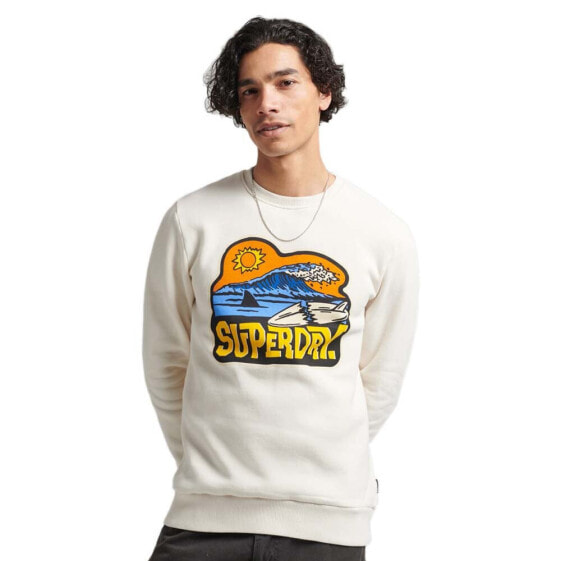 SUPERDRY Vintage Travel Sticker sweatshirt