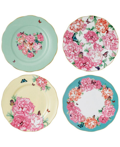 Сервировка стола Royal Albert Miranda Kerr for Mixed Pattern набор из 4 декоративных тарелок