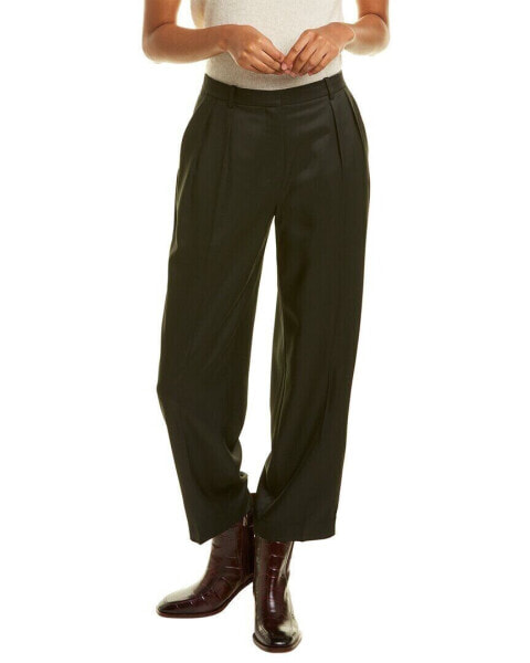 Theory Sleek Crop Trouser Women's Green 0