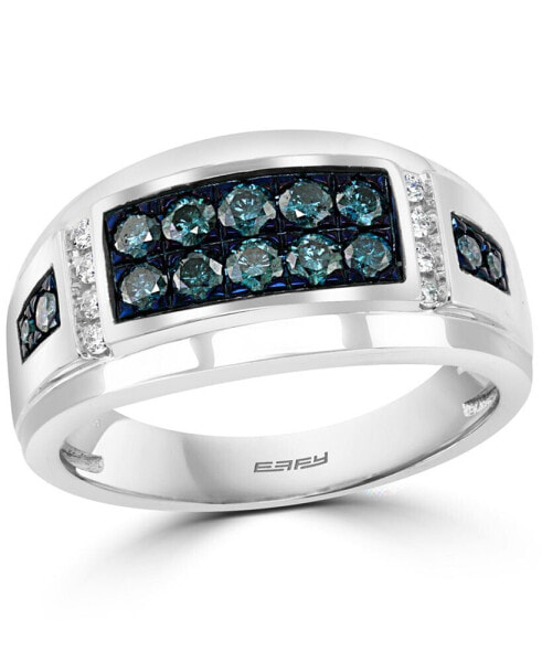 EFFY® Men's Diamond (3/4 ct. t.w.) Ring in 14k Gold (Also in Sapphire)