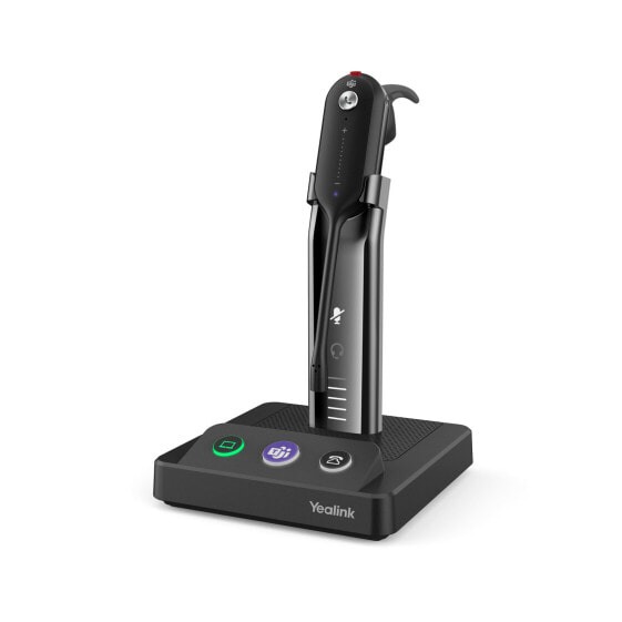 Yealink WH63 DECT Wireless Headset TEAMS - Wireless - Office/Call center - 20 - 14000 Hz - 19 g - Personal audio conferencing system - Black