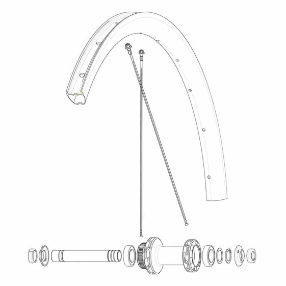 MAVIC Front/Rear Cosmic SL/SLS 32 Disc Road Rim