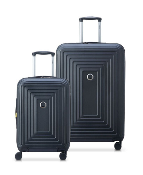 Corsica 2 Piece Hardside Luggage Set, Carry-On and 27" Spinner