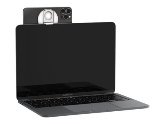 Belkin iPhone Halterung mit MagSafe für MacBook/Notebook"Weiß Smartphone