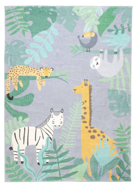 Kinderteppich Jungle Giraffe