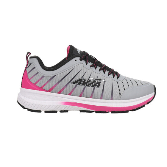 Avia AviMaze 2.0 Lace Up Womens Grey, Pink Sneakers Casual Shoes AA50045W-NPB