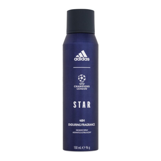 Adidas UEFA Champions League Star Aromatic & Citrus Scent 150 ml deodorant Deospray für Herren