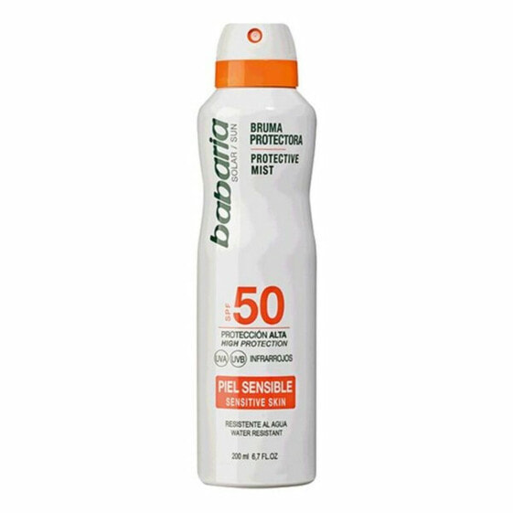 Солнцезащитный спрей Babaria Spf 50 (200 мл) для чувствительной кожи 50 (200 мл)