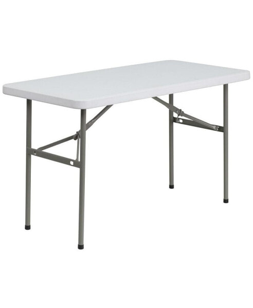 4-Foot Plastic Folding Table