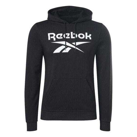 Толстовка с капюшоном мужская Reebok I FT BIG LOGO OTH H54788 Чёрный