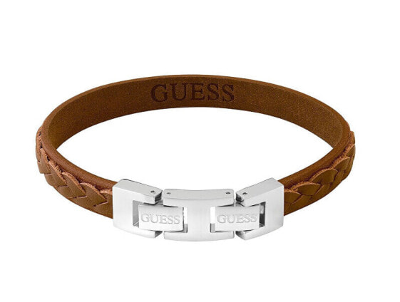 Elegant leather bracelet Tuson JUMB02143JWSTCGT/U