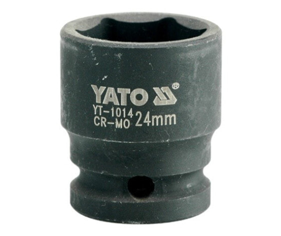Ударная головка YATO 1/2" 24мм короткая 1014