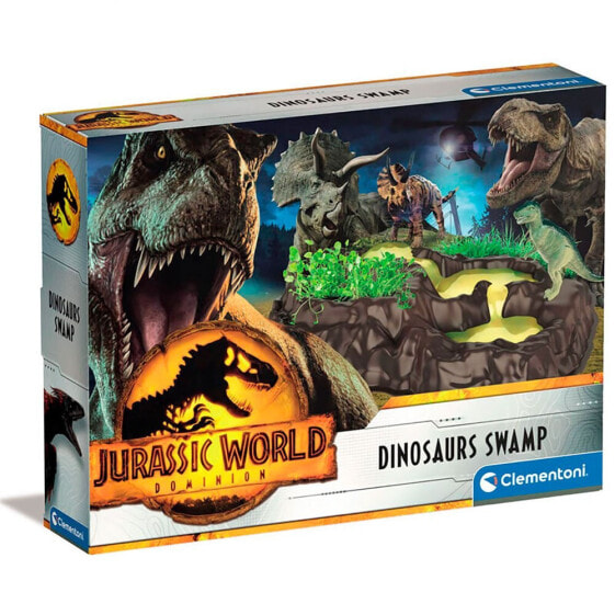 CLEMENTONI Dinosaurs Swamp Jurassic World Board Game