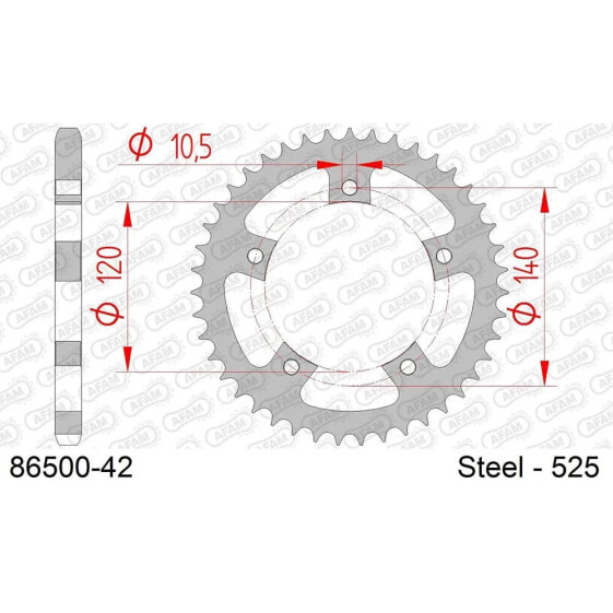 AFAM 86500 Rear Sprocket