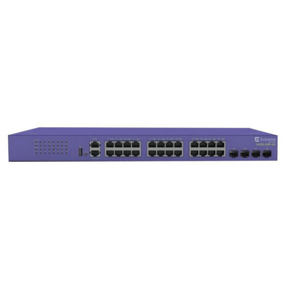 Extreme Networks ExtremeSwitching X435 - Managed - Gigabit Ethernet (10/100/1000) - Power over Ethernet (PoE) - Rack mounting