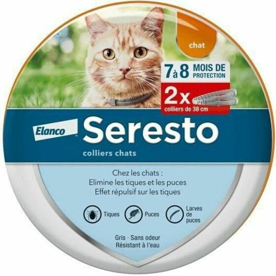 Anti-parasite collar Seresto 38 cm 2 штук