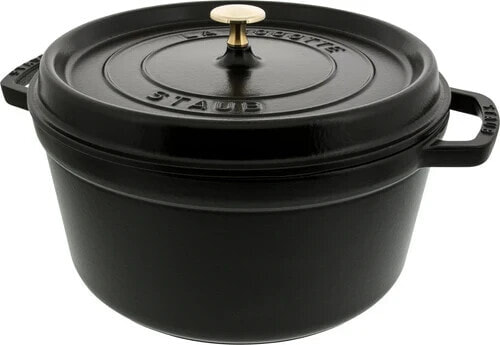 Staub Round Dutch Oven 28cm Black