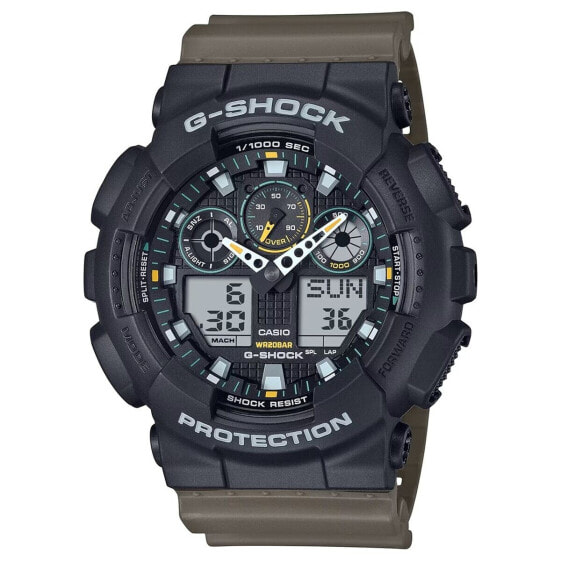 Мужские часы Casio G-Shock OVERSIZED - TWO TONE UTILITY COLOURS Чёрный (Ø 51 mm)