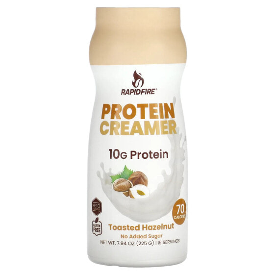 Protein Creamer, Toasted Hazelnut , 7.94 oz (225 g)