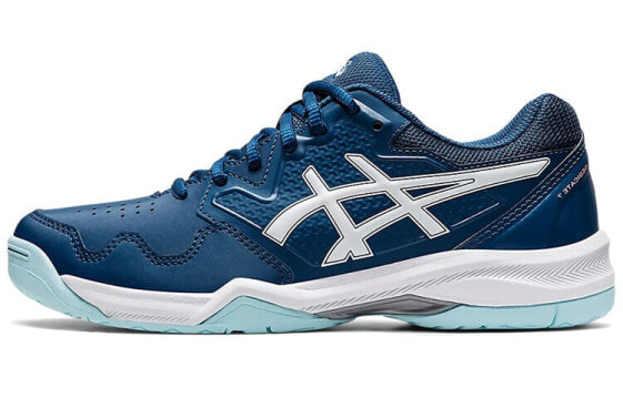 Asics Gel-Dedicate 7 低帮耐磨网球鞋 女款 蓝色 / Кроссовки Asics Gel-Dedicate 7 1042A167-402