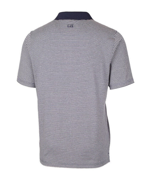Men's Forge Tonal Stripe Stretch Polo Shirt