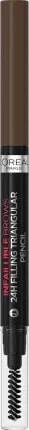 Augenbrauenstift Infaillible Brows 24h Filling Triangular 1.0 Ebony, 1 ml