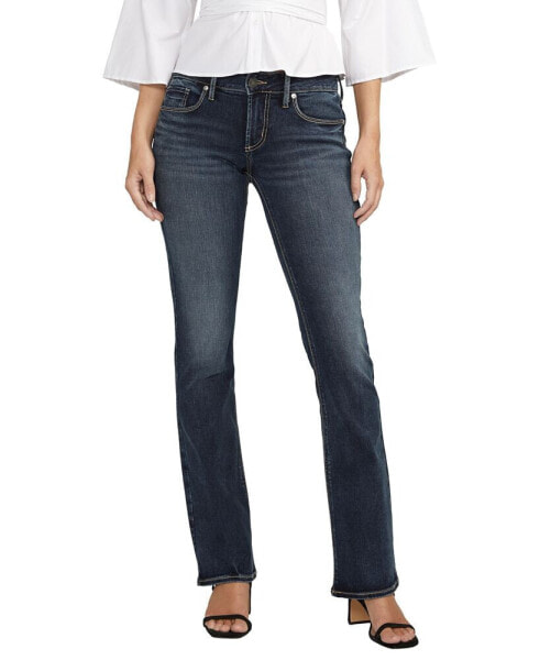 Britt Low Rise Slim Bootcut Jeans