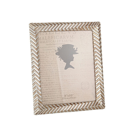 Photo frame Romimex Silver Resin 27 x 34 x 2 cm