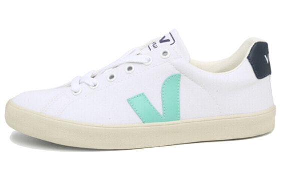 VEJA Esplar 系带拼接低帮板鞋 白绿蓝 / Кроссовки VEJA Esplar SE012140