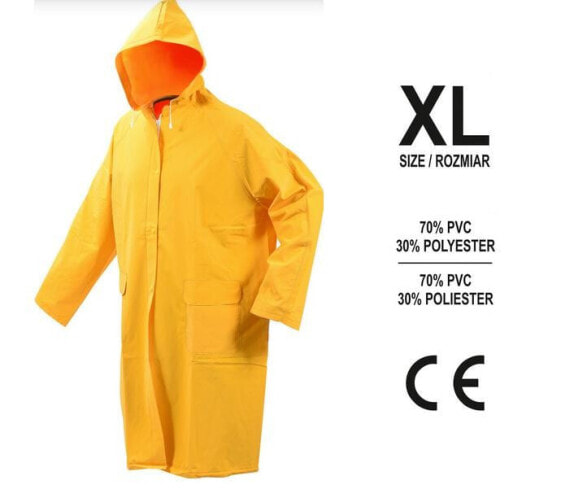 Пальто Vorel Rain XL Желтое 74631