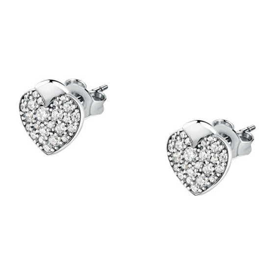 Серьги Macy's Diamond Square Cluster Studs.