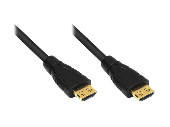 Good Connections 10m 2xHDMI - 10 m - HDMI Type A (Standard) - HDMI Type A (Standard) - 4096 x 2160 pixels - 3D - Black